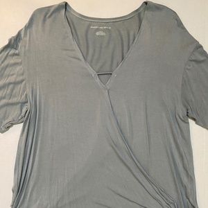 American Eagle Olive Green Top